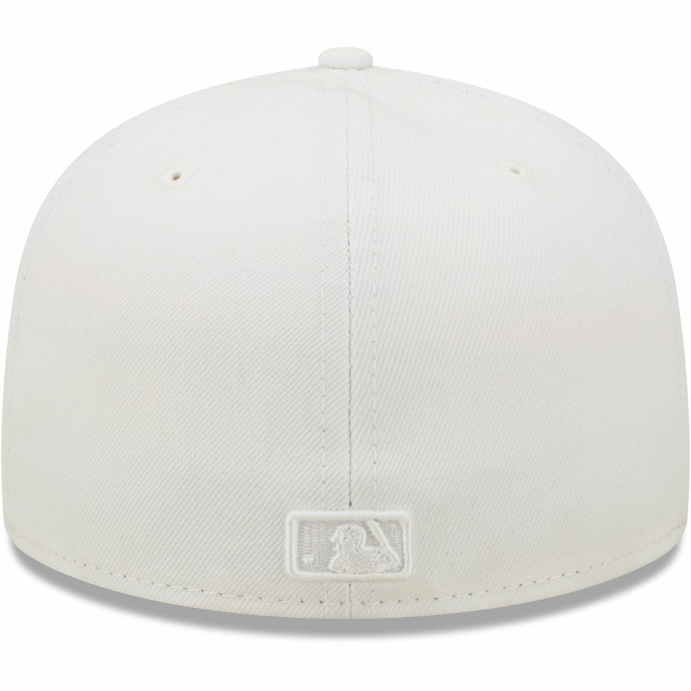 Cleveland Guardians New Era White on White 59FIFTY Fitted Hat Outlet