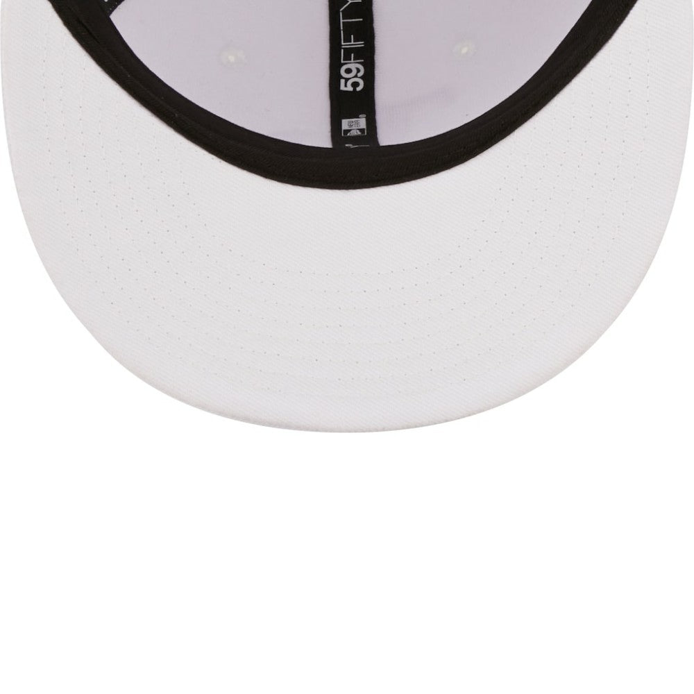 Tampa Bay Rays New Era White on White 59FIFTY Fitted Hat Online