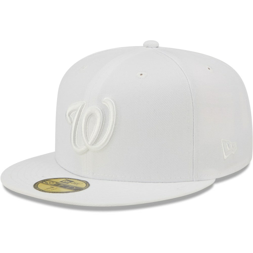 Washington Nationals New Era White on White 59FIFTY Fitted Hat Online