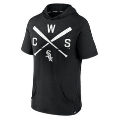 Chicago White Sox Fanatics Iconic Rebel Short Sleeve Hooded Top Online