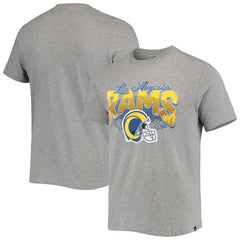 Los Angeles Rams '47 Super Rival Team T-Shirt - Heathered Gray - 47 brand
