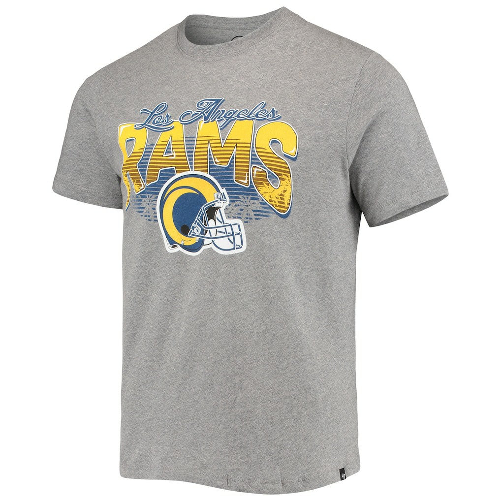 Los Angeles Rams '47 Super Rival Team T-Shirt - Heathered Gray - 47 brand