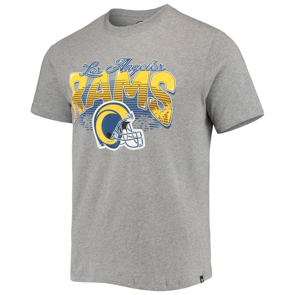 Los Angeles Rams '47 Super Rival Team T-Shirt - Heathered Gray - 47 brand