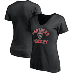 Florida Panthers Fanatics Women' s Overtime V-Neck T-Shirt - Black | Fanatics discount