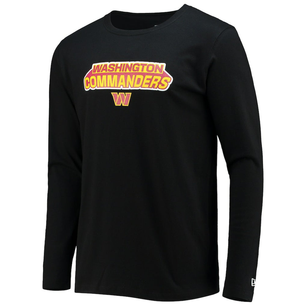 Washington Commanders New Era Long Sleeve T-Shirt - Black - NFL