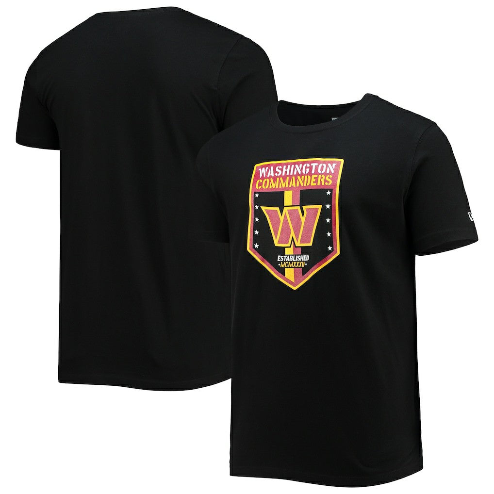 Washington Commanders New Era Team T-Shirt - Black - NFL