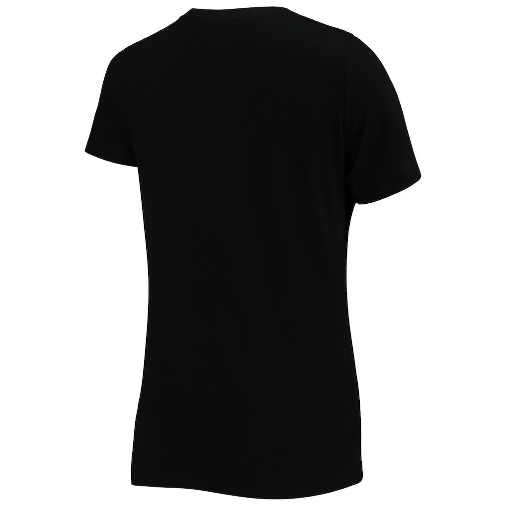 Washington Commanders New Era Women's V-Neck T-Shirt - Black - NFL