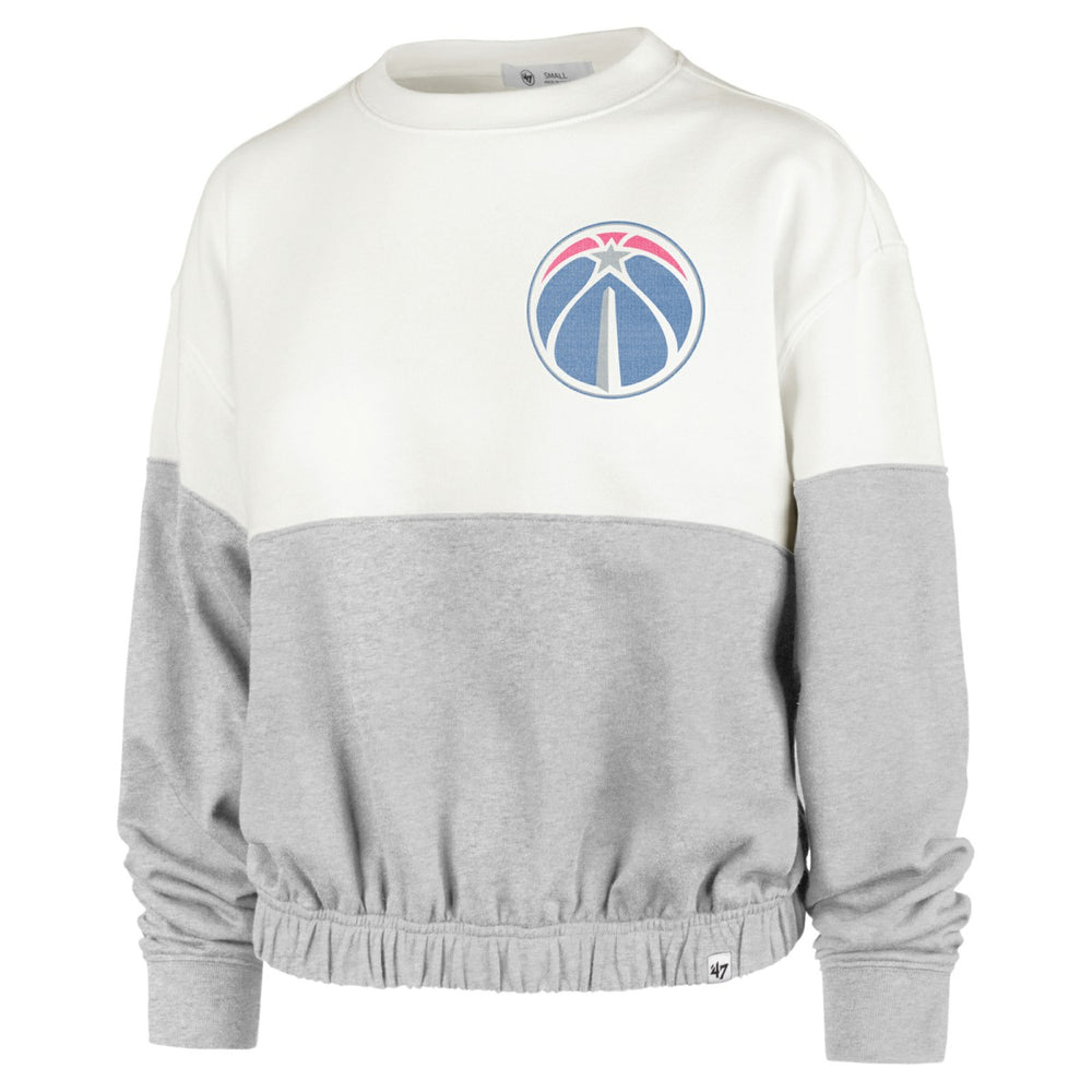 47 brand Washington Wizards '47 Women's City Edition Take Two Bonita Sweatshirt Cream