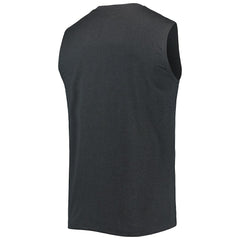 Pittsburgh Steelers New Era Brushed Sleeveless Tank Top - Black - NFL