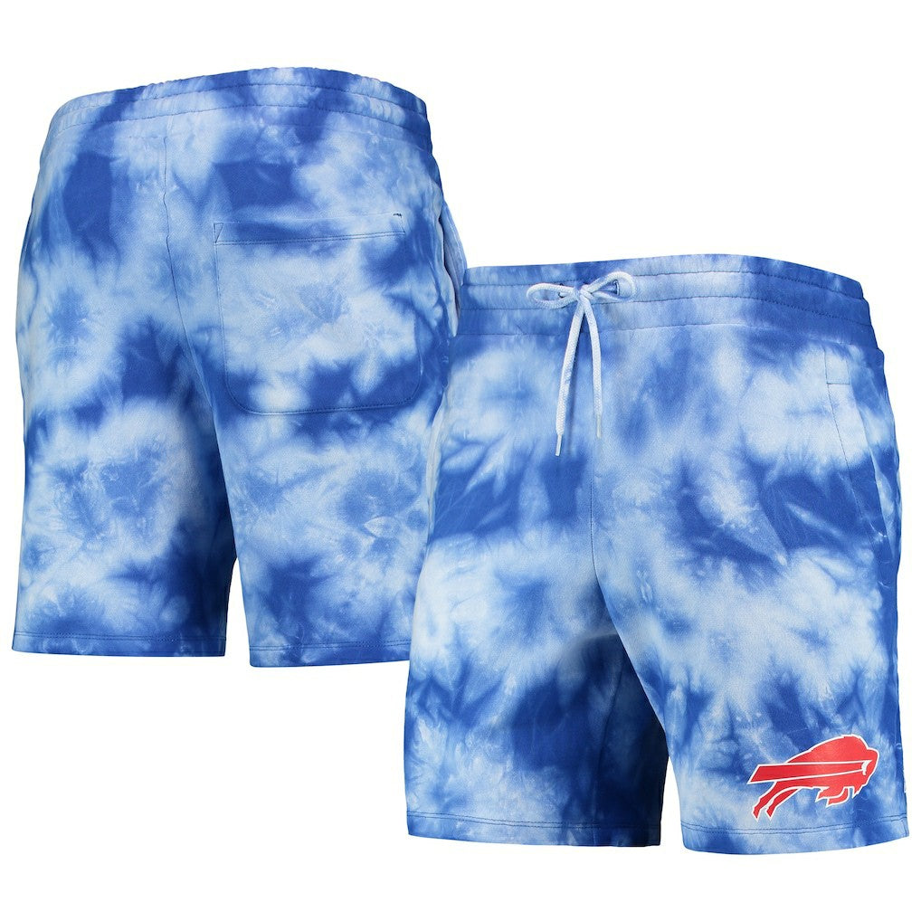 Buffalo Bills New Era Tie-Dye Shorts - Royal - NFL