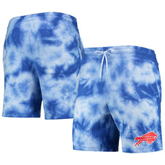 Buffalo Bills New Era Tie-Dye Shorts - Royal - NFL