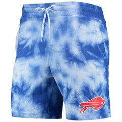 Buffalo Bills New Era Tie-Dye Shorts - Royal - NFL