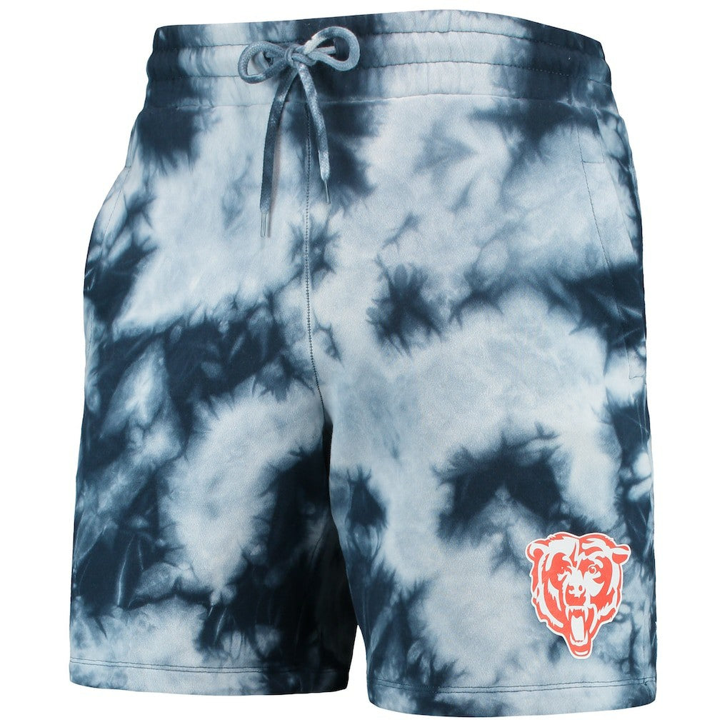 Chicago Bears New Era Tie-Dye Shorts - Navy - NFL