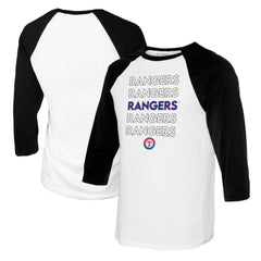 Texas Rangers Tiny Turnip Women's Stacked 3/4-Sleeve Raglan T-Shirt Near Me