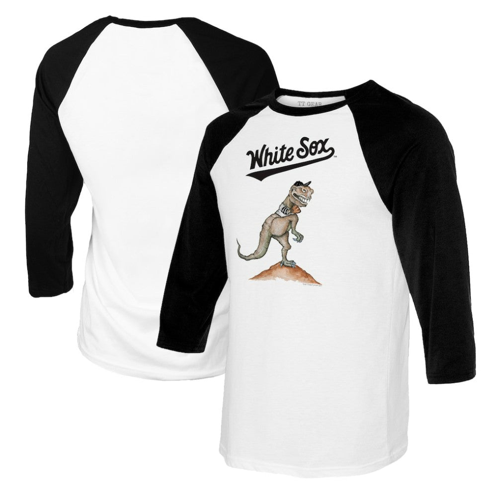 Chicago White Sox Tiny Turnip Youth TT Rex Raglan 3/4 Sleeve T-Shirt for sale