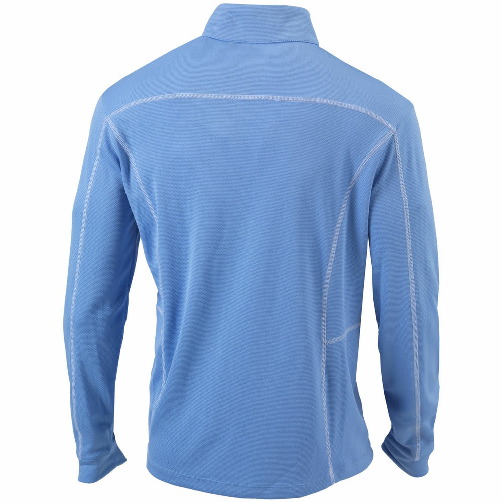 Columbia Memphis Grizzlies Shotgun Omni-Wick Quarter-Zip Pullover Jacket Light Blue