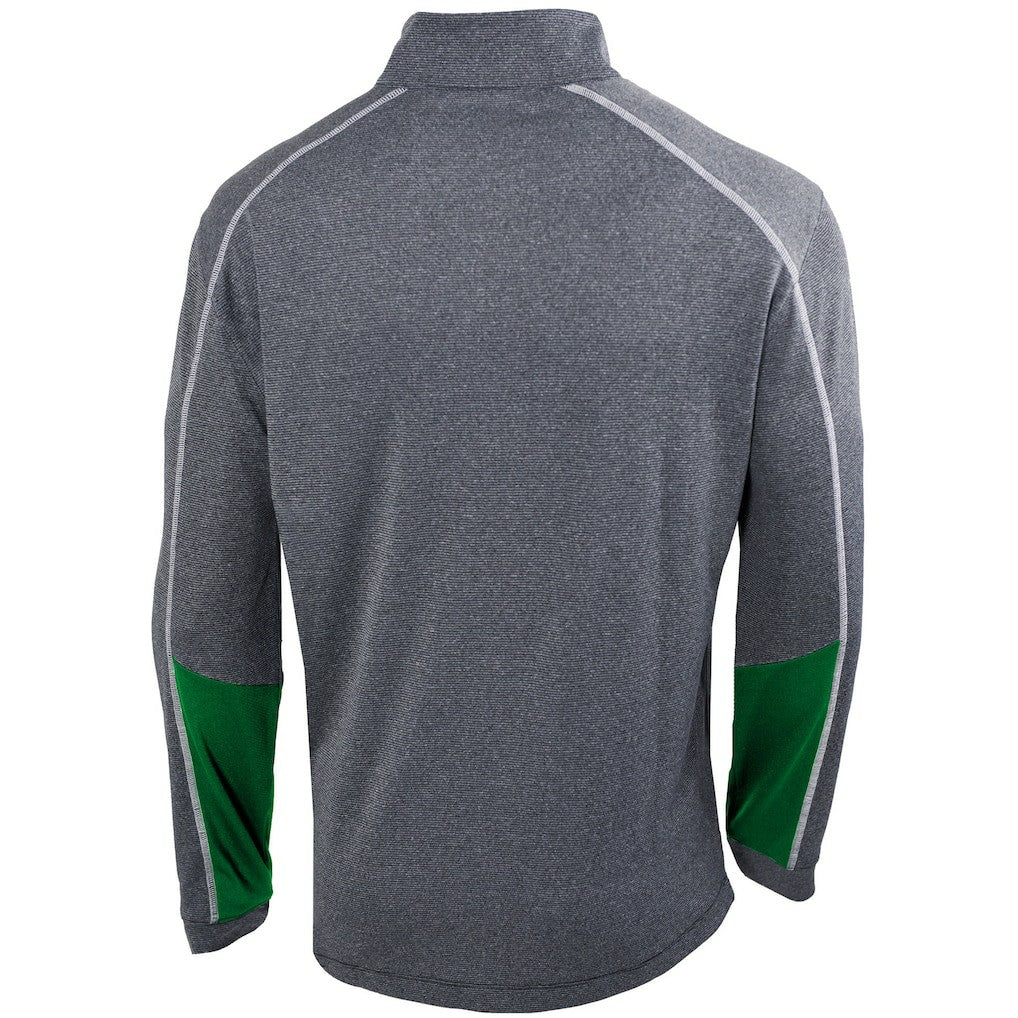 Columbia Boston Celtics Omni-Wick Shotgun 2.0 Quarter-Zip Pullover Top Heathered Gray/Green