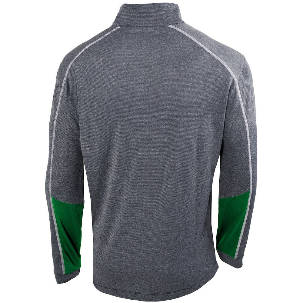 Columbia Boston Celtics Omni-Wick Shotgun 2.0 Quarter-Zip Pullover Top Heathered Gray/Green