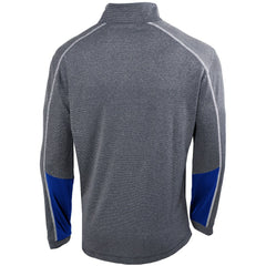 Columbia Oklahoma City Thunder Omni-Wick Shotgun 2.0 Quarter-Zip Pullover Top Heathered Gray/Blue