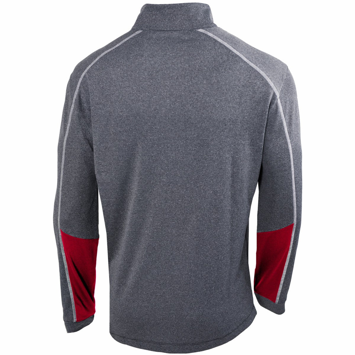 Columbia Washington Wizards Omni-Wick Shotgun 2.0 Quarter-Zip Pullover Top Heathered Gray/Red