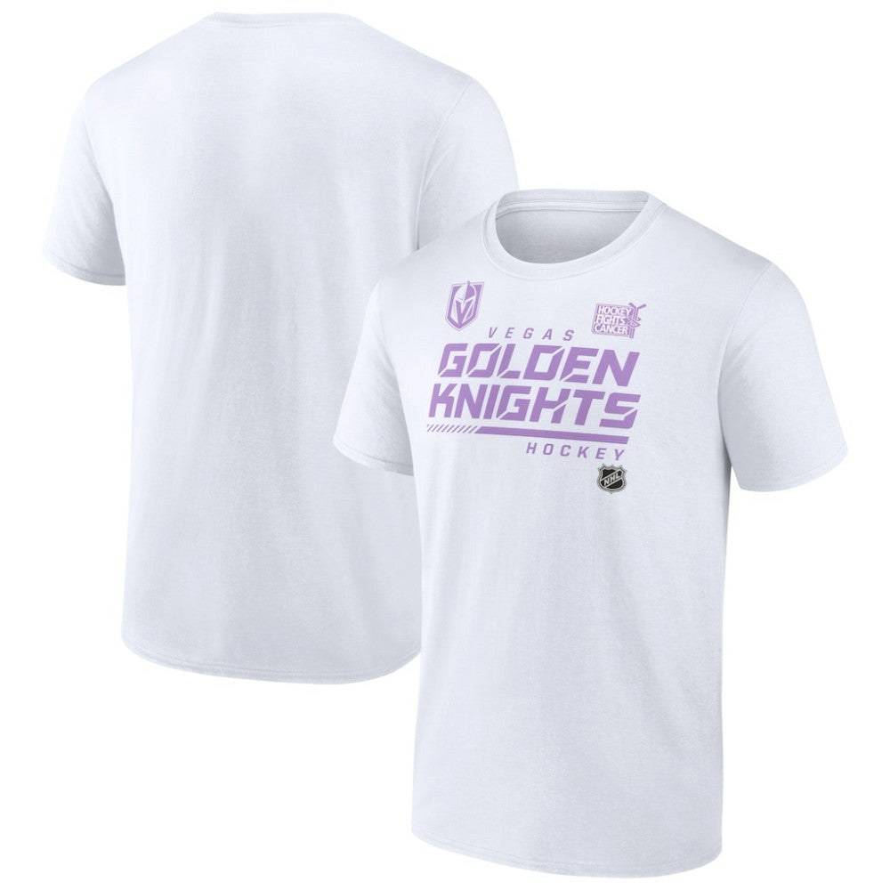 Vegas Golden Knights NHL Hockey Fights Cancer T-Shirt - White | NHL sale