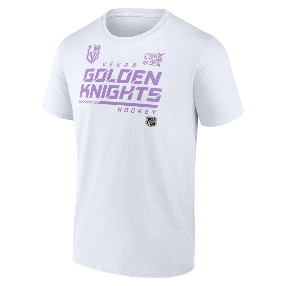 Vegas Golden Knights NHL Hockey Fights Cancer T-Shirt - White | NHL sale