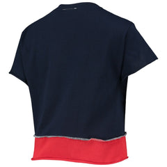 Boston Red Sox Refried Apparel Women's Cropped T-Shirt Outlet