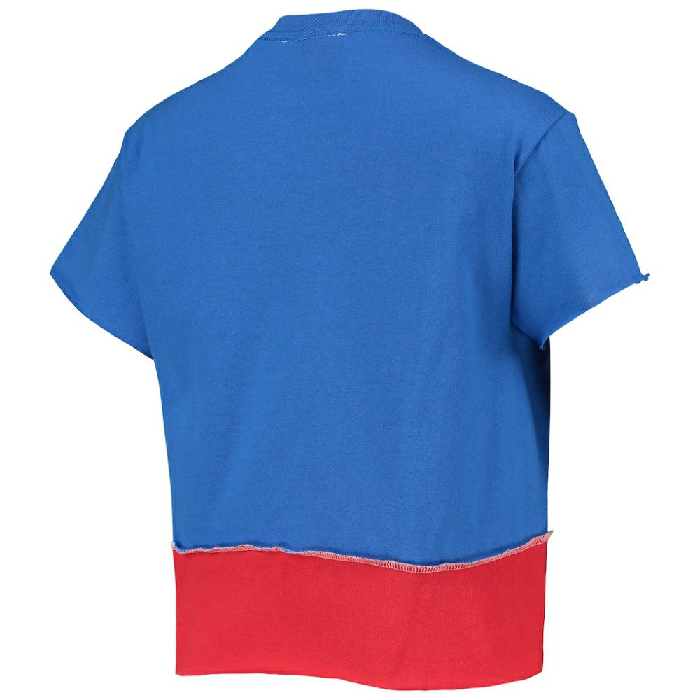 Chicago Cubs Refried Apparel Women's Cropped T-Shirt Discount
