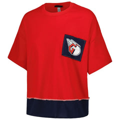 Cleveland Guardians Refried Apparel Women's Cropped T-Shirt Near Me