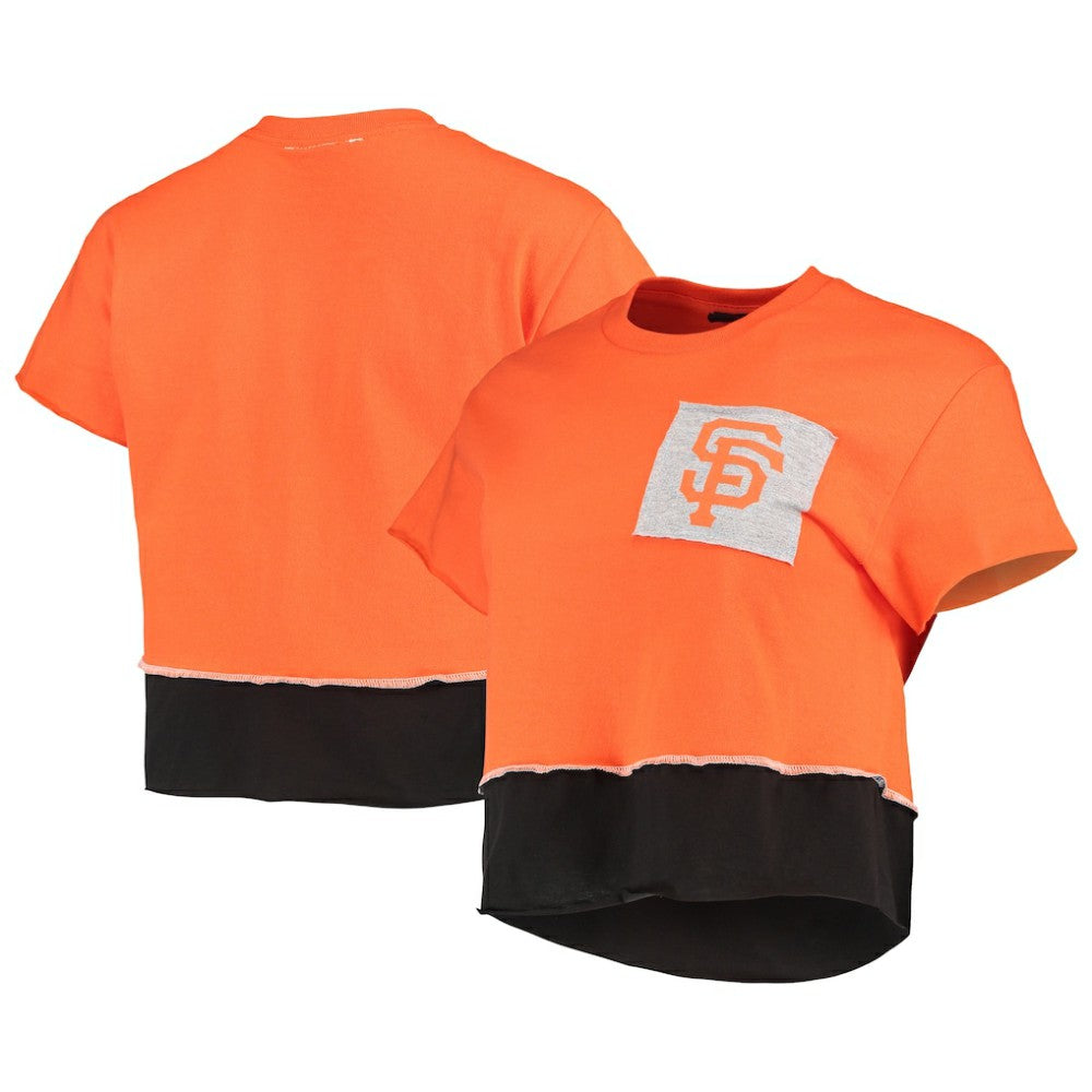 San Francisco Giants Refried Apparel Women's Cropped T-Shirt Online