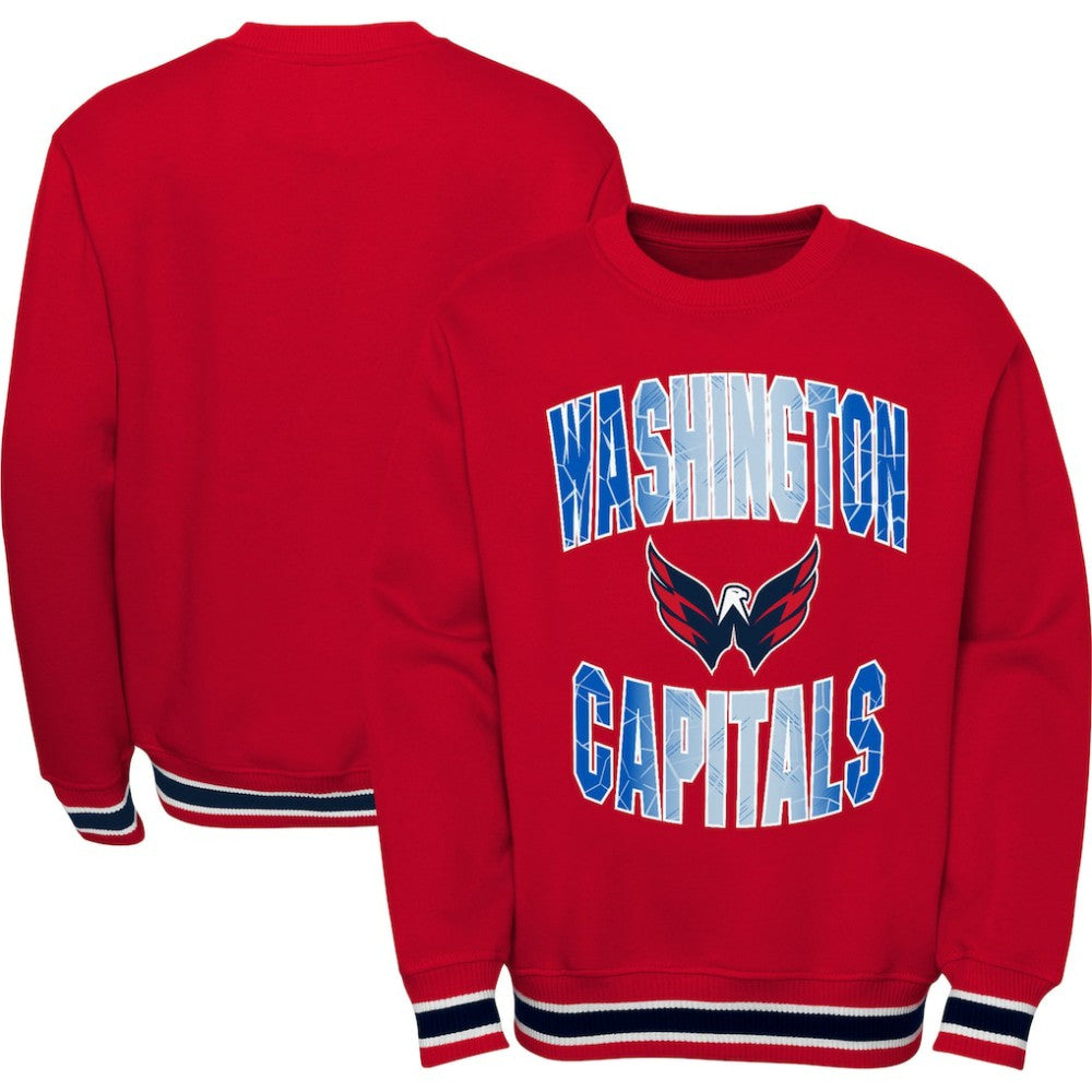 Washington Capitals Youth Classic Blueliner Pullover Sweatshirt - Red | NHL Clearance