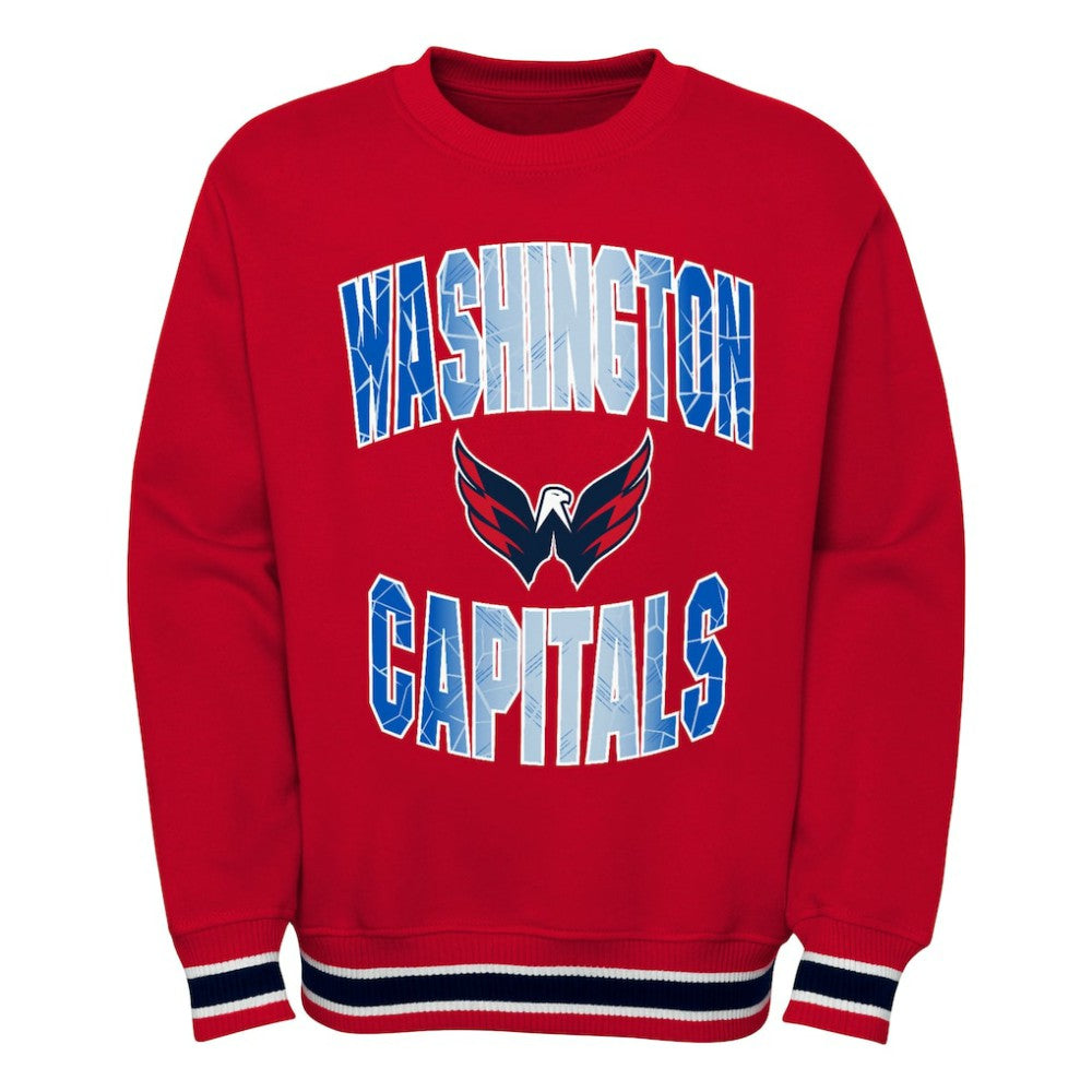 Washington Capitals Youth Classic Blueliner Pullover Sweatshirt - Red | NHL Clearance