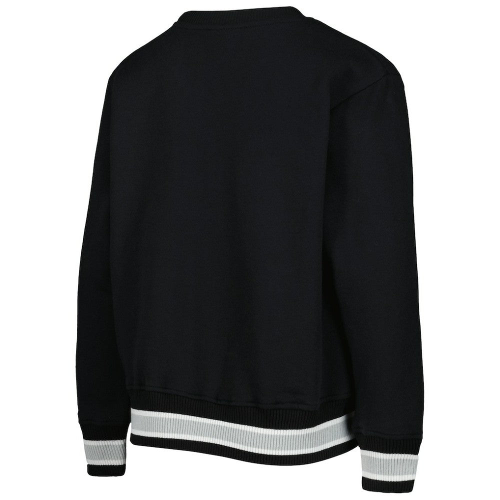Vegas Golden Knights Youth Classic Blueliner Pullover Sweatshirt - Black | NHL Lifestyle