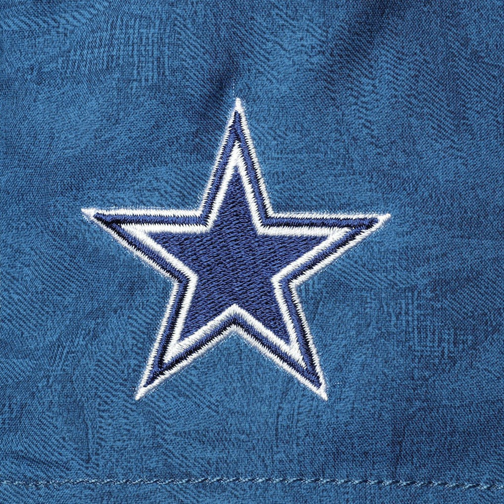 Dallas Cowboys Naples Layered Leaves Swim Trunks - Navy - Tommy Bahama