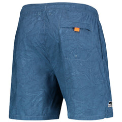Tennessee Titans Naples Layered Leaves Swim Trunks - Navy - Tommy Bahama