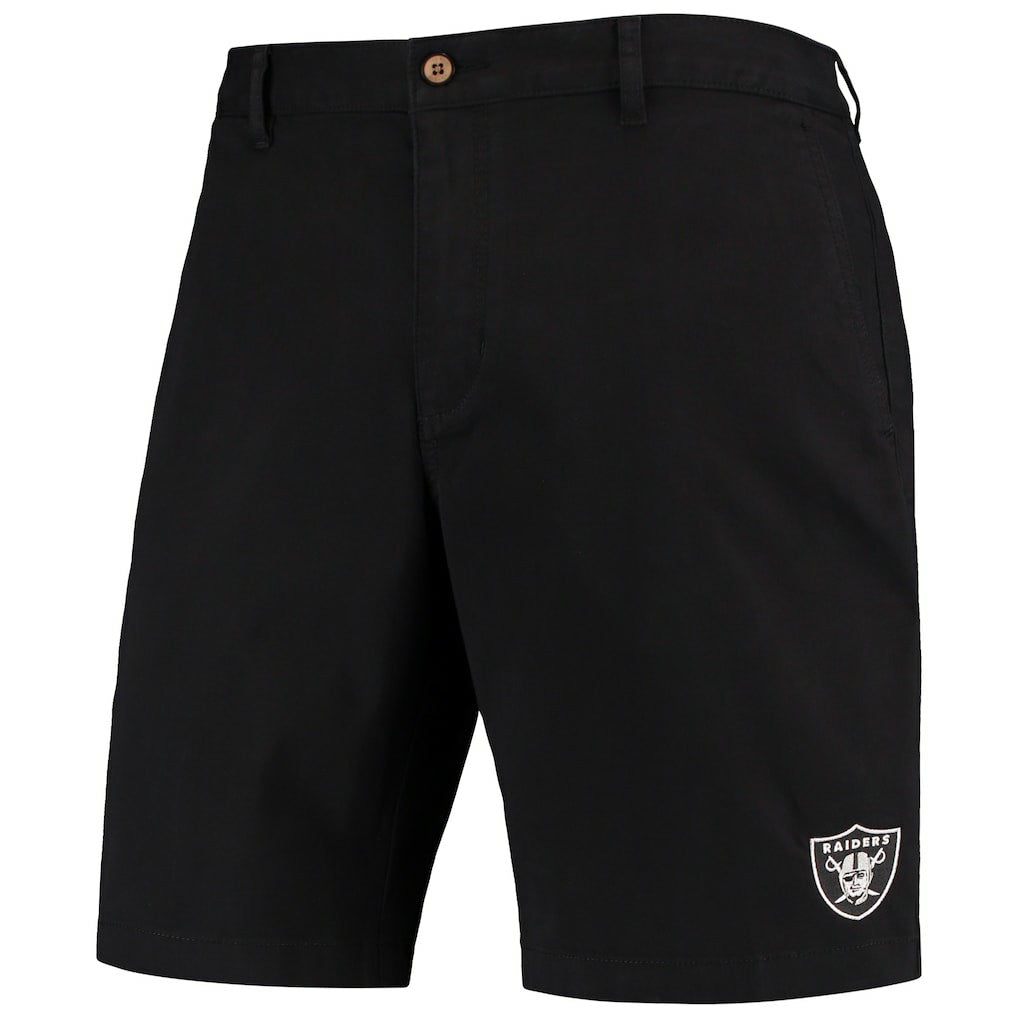 Las Vegas Raiders Boracay Tri-Blend Shorts - Black - Tommy Bahama