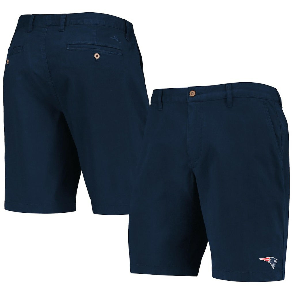New England Patriots Boracay Tri-Blend Shorts - Navy - Tommy Bahama