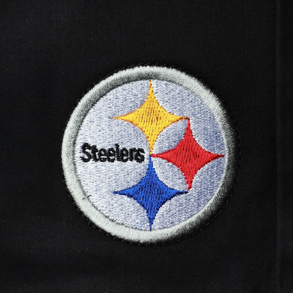 Pittsburgh Steelers Boracay Tri-Blend Shorts - Black - Tommy Bahama