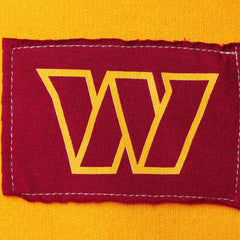 Washington Commanders Refried Apparel Women's Cropped Pullover Hoodie - Gold - NFL