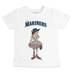 Seattle Mariners Tiny Turnip Youth Baseball Babes T-Shirt Sale