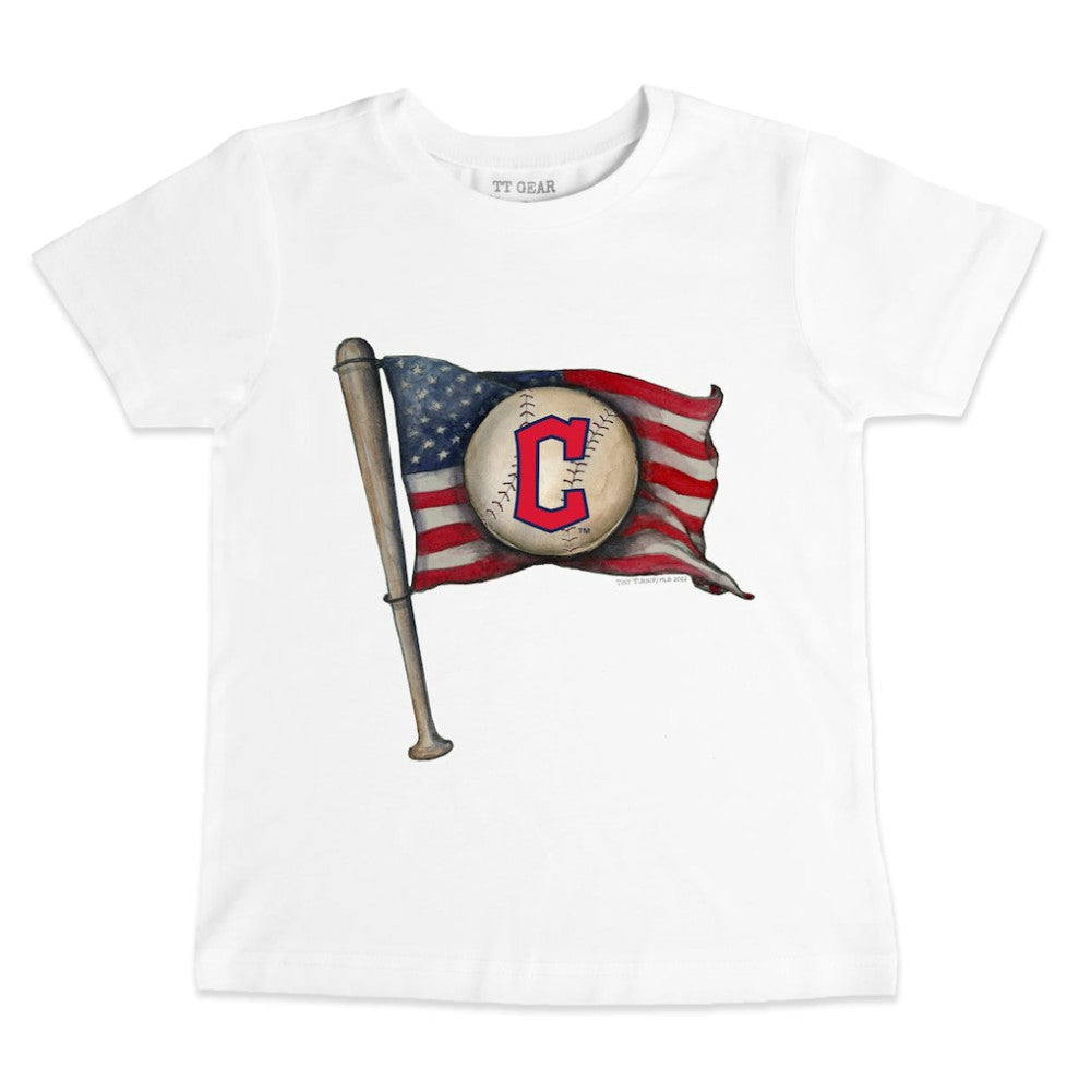 Cleveland Guardians Tiny Turnip Youth Baseball Flag T-Shirt Online