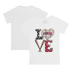 Arizona Diamondbacks Tiny Turnip Youth Baseball Love T-Shirt Discount