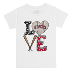 Arizona Diamondbacks Tiny Turnip Youth Baseball Love T-Shirt Discount