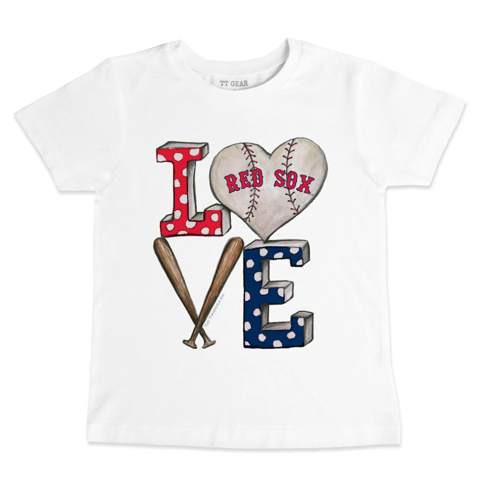 Boston Red Sox Tiny Turnip Youth Baseball Love T-Shirt Online