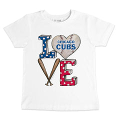 Chicago Cubs Tiny Turnip Youth Baseball Love T-Shirt Near Me