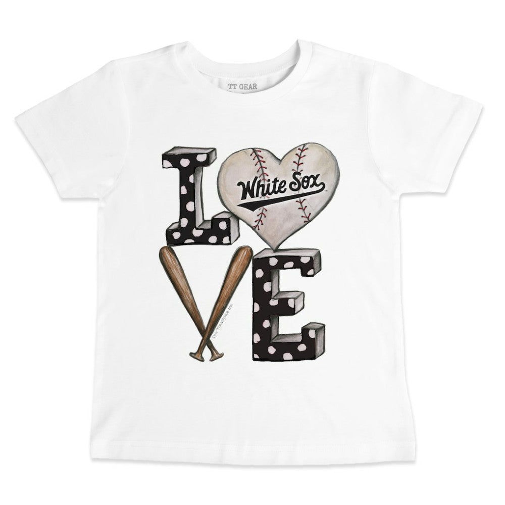Chicago White Sox Tiny Turnip Youth Baseball Love T-Shirt Discount