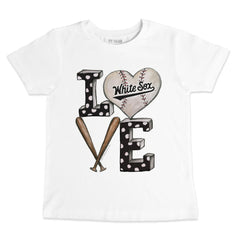 Chicago White Sox Tiny Turnip Youth Baseball Love T-Shirt Discount