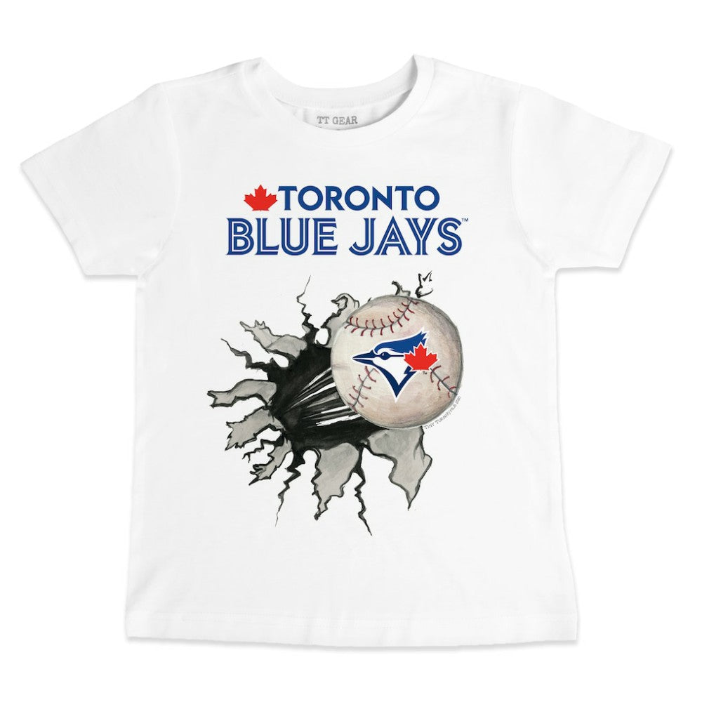 Toronto Blue Jays Tiny Turnip Youth Baseball Tear T-Shirt Sale