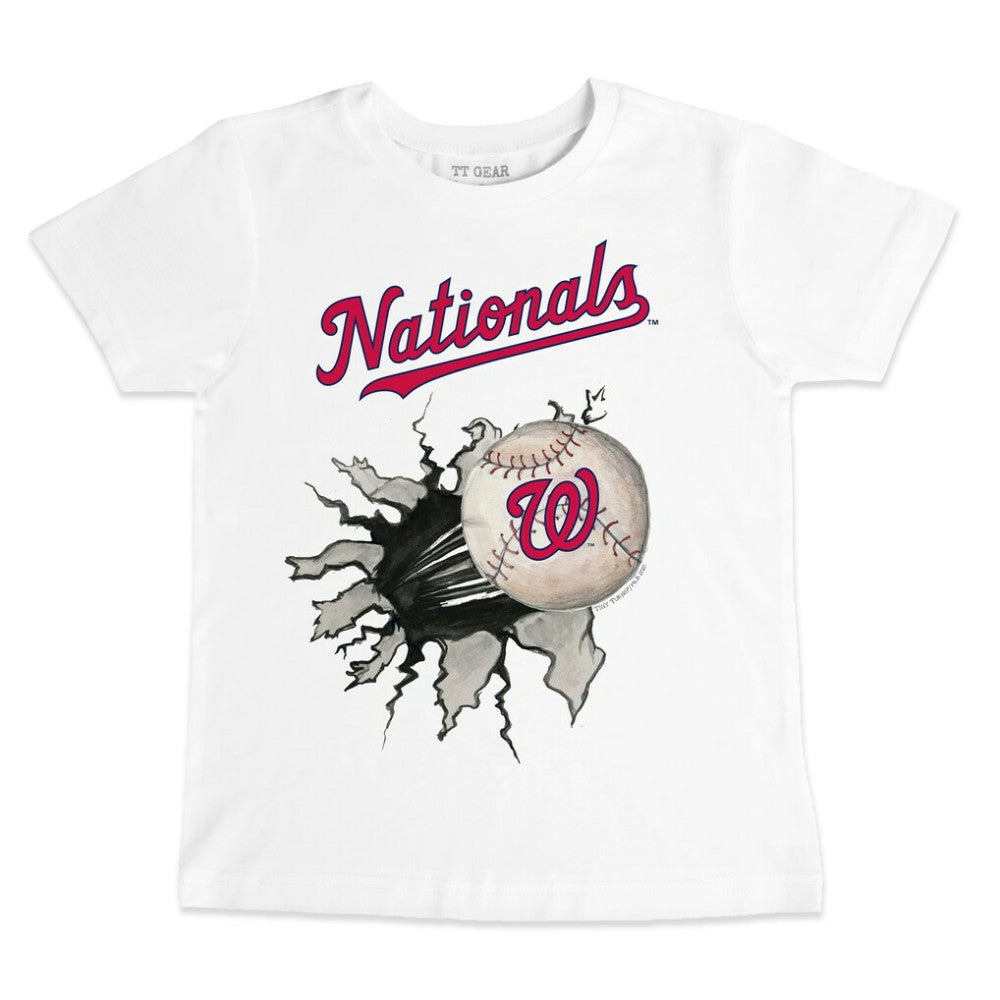 Washington Nationals Tiny Turnip Youth Baseball Tear T-Shirt Discount