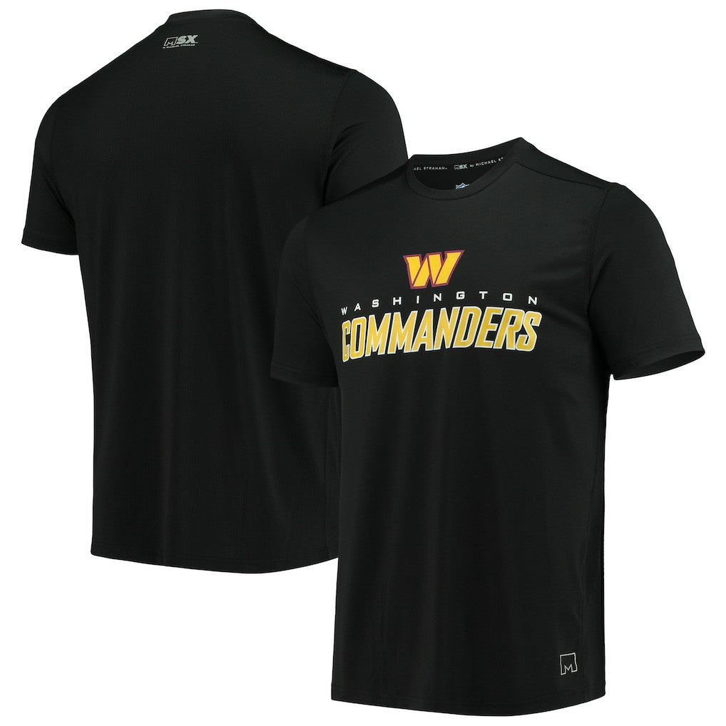 Washington Commanders MSX by Michael Strahan T-Shirt - Black - NFL
